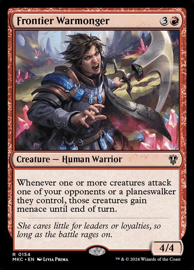 Frontier Warmonger mkc 154