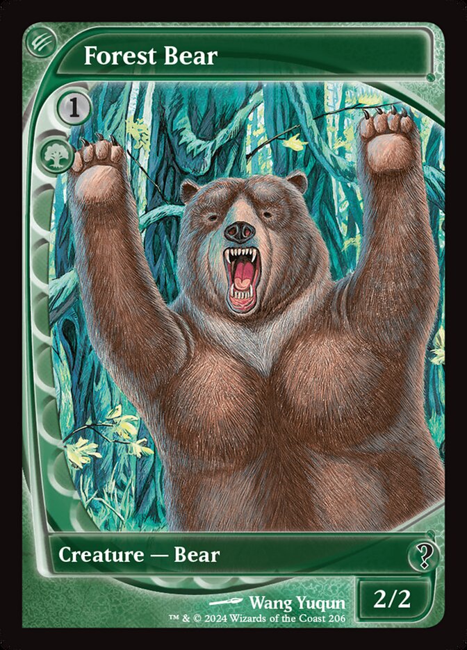 Forest Bear mb2 206