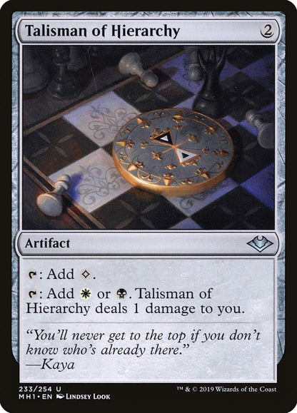 Talisman of Hierarchy mh1 233