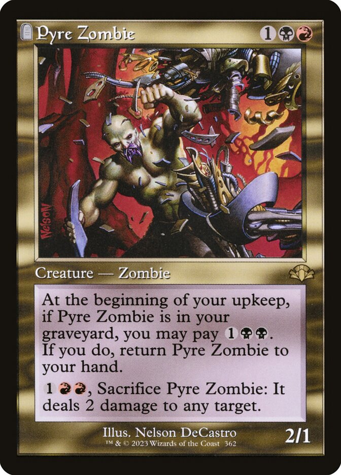 Pyre Zombie dmr 362