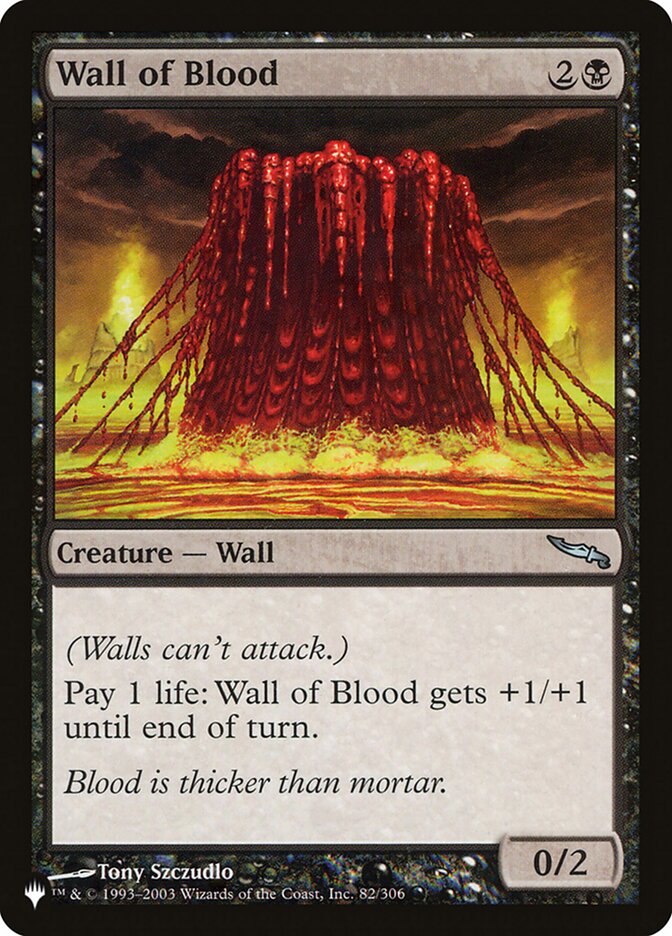 Wall of Blood plst MRD-82