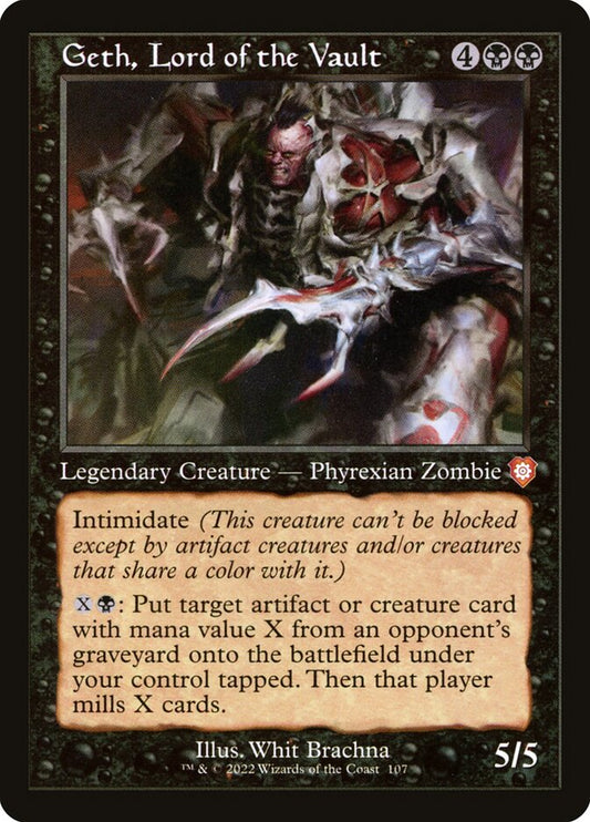 Geth, Lord of the Vault brc 107