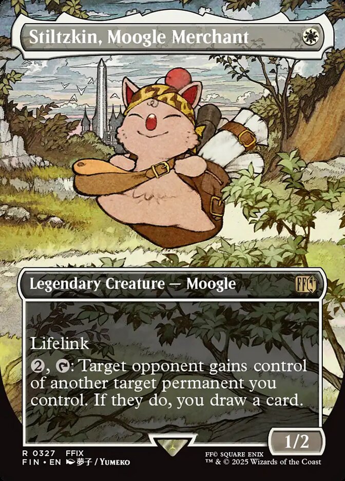 Stiltzkin, Moogle Merchant fin 327
