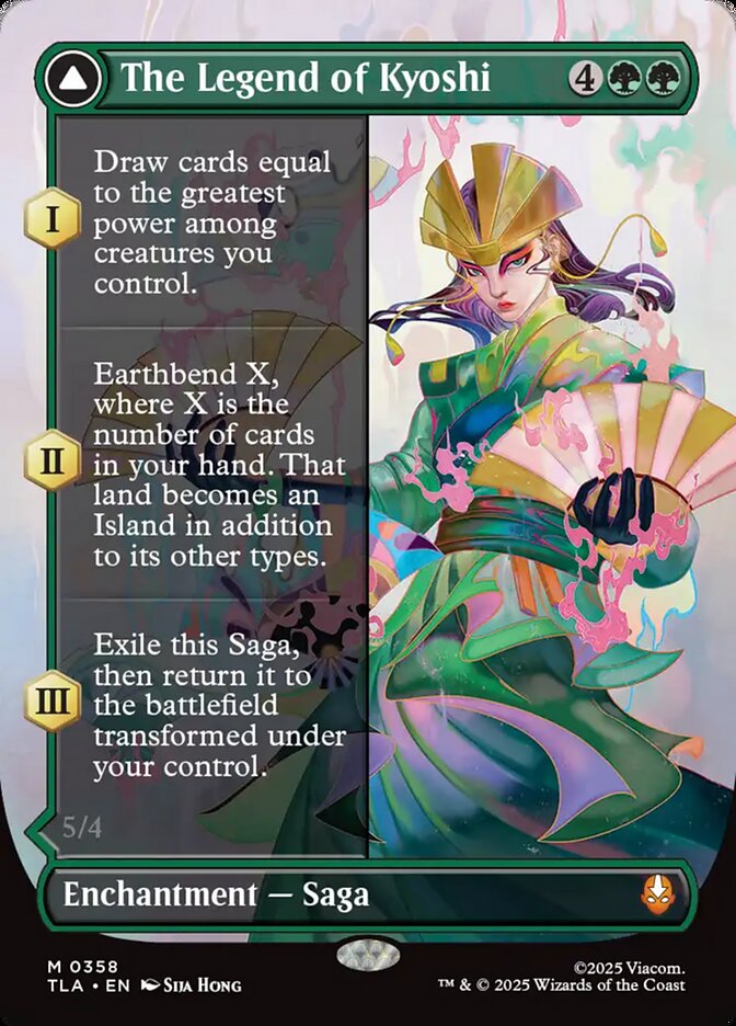 The Legend of Kyoshi // Avatar Kyoshi tla 358