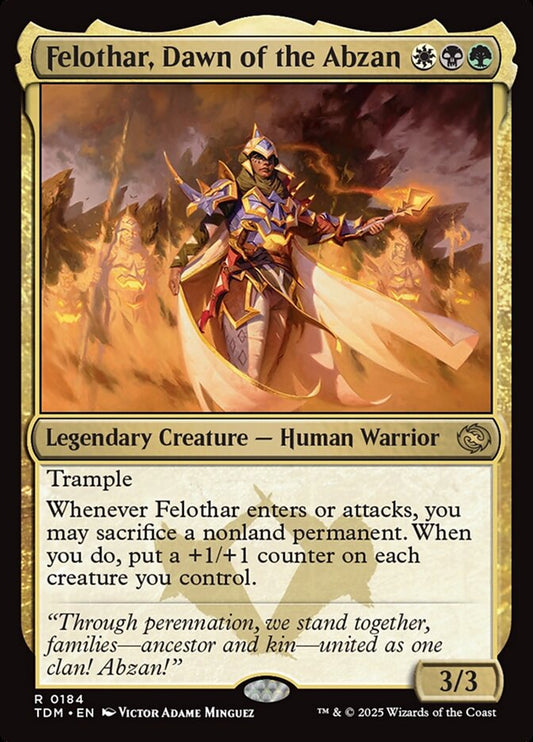 Felothar, Dawn of the Abzan tdm 184
