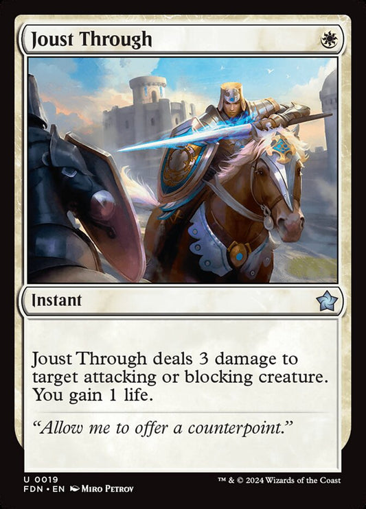 Joust Through fdn 19