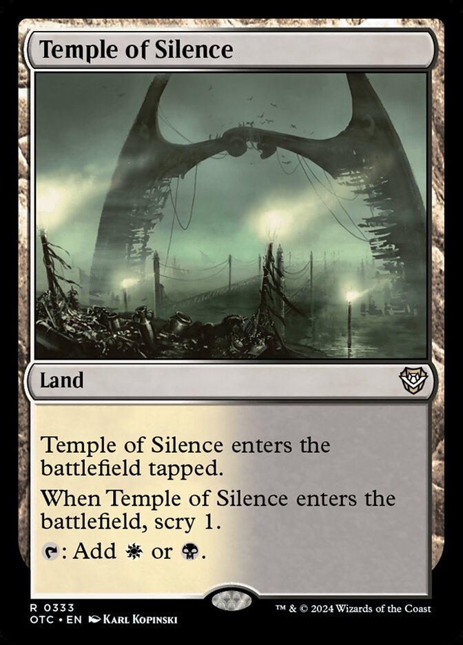 Temple of Silence otc 333