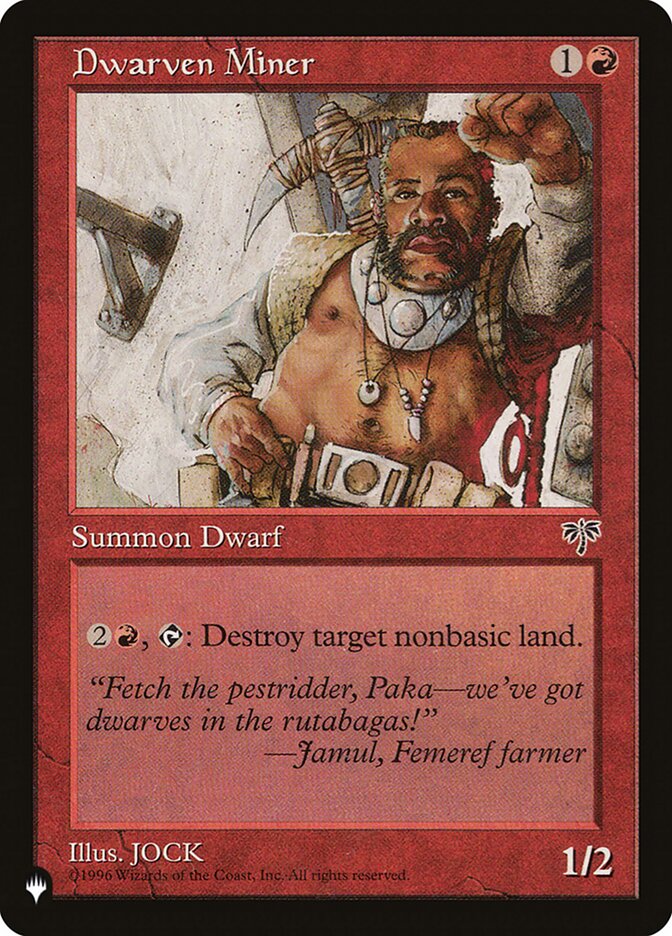 Dwarven Miner plst MIR-169