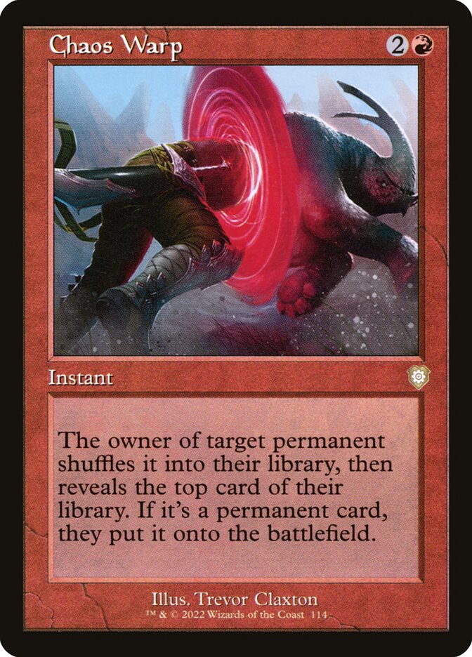 Chaos Warp brc 114