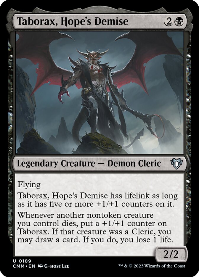 Taborax, Hope's Demise cmm 189