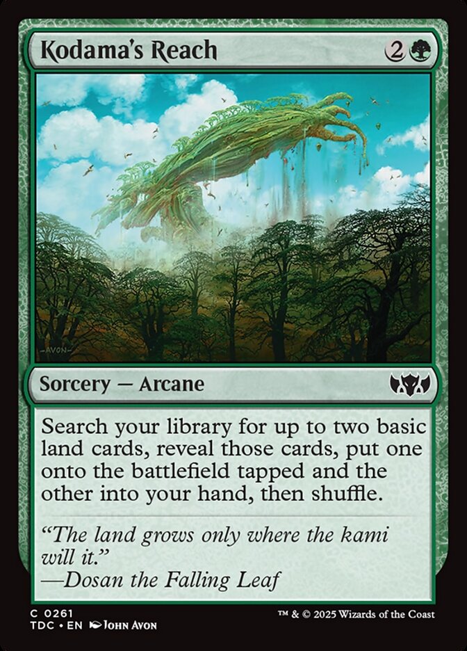 Kodama's Reach tdc 261
