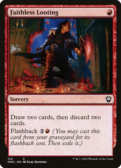Faithless Looting dmc 122