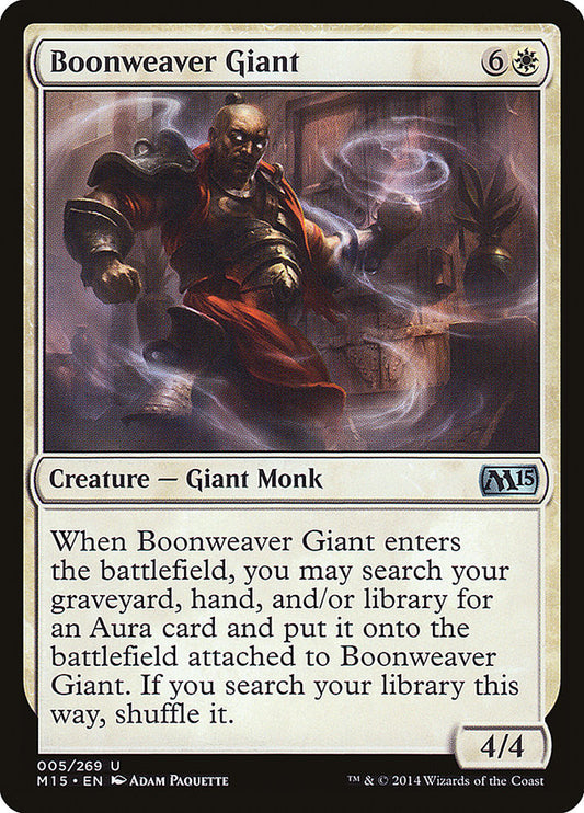 Boonweaver Giant m15 5