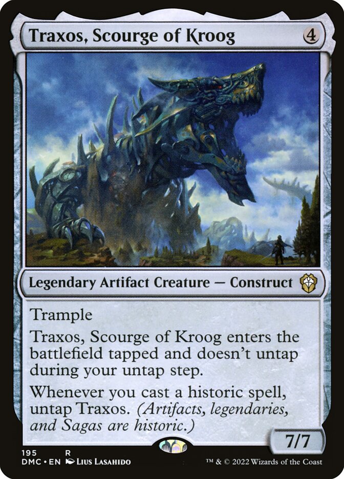 Traxos, Scourge of Kroog dmc 195