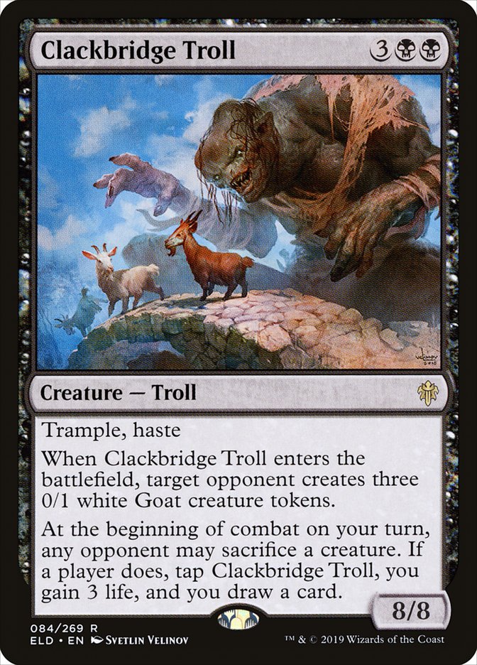 Clackbridge Troll eld 84