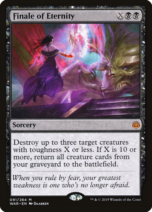 Finale of Eternity war 91