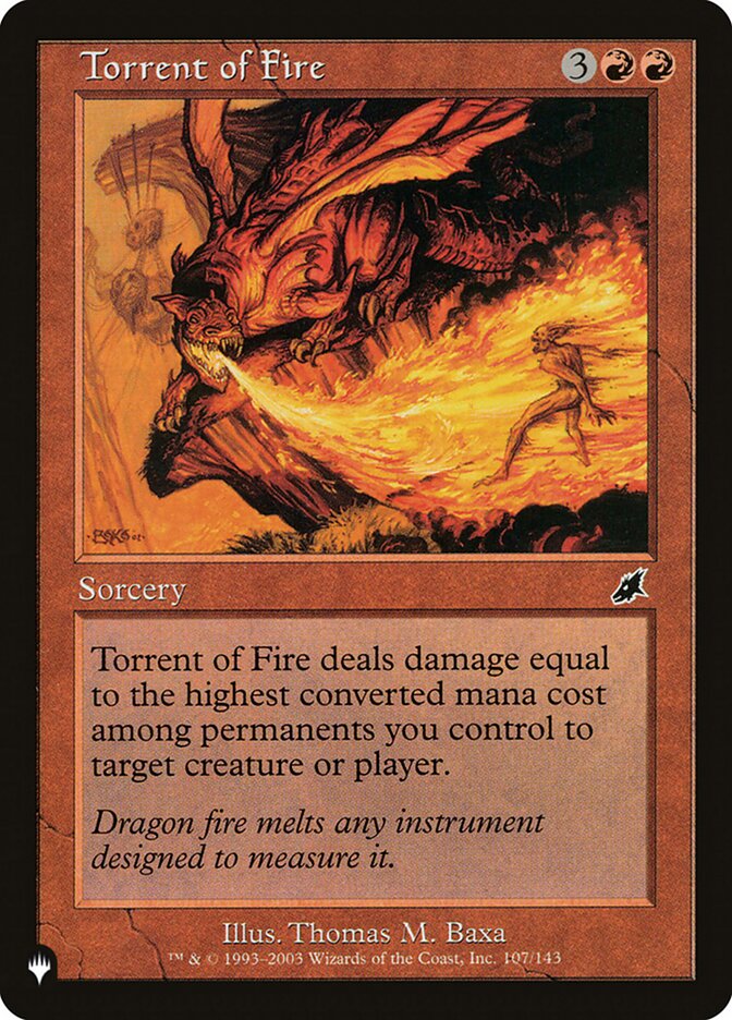 Torrent of Fire plst SCG-107