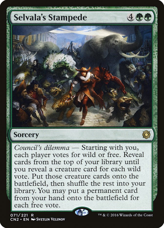 Selvala's Stampede cn2 71
