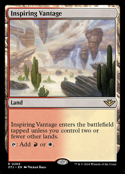 Inspiring Vantage otj 269