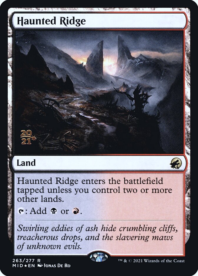 Haunted Ridge pmid 263s