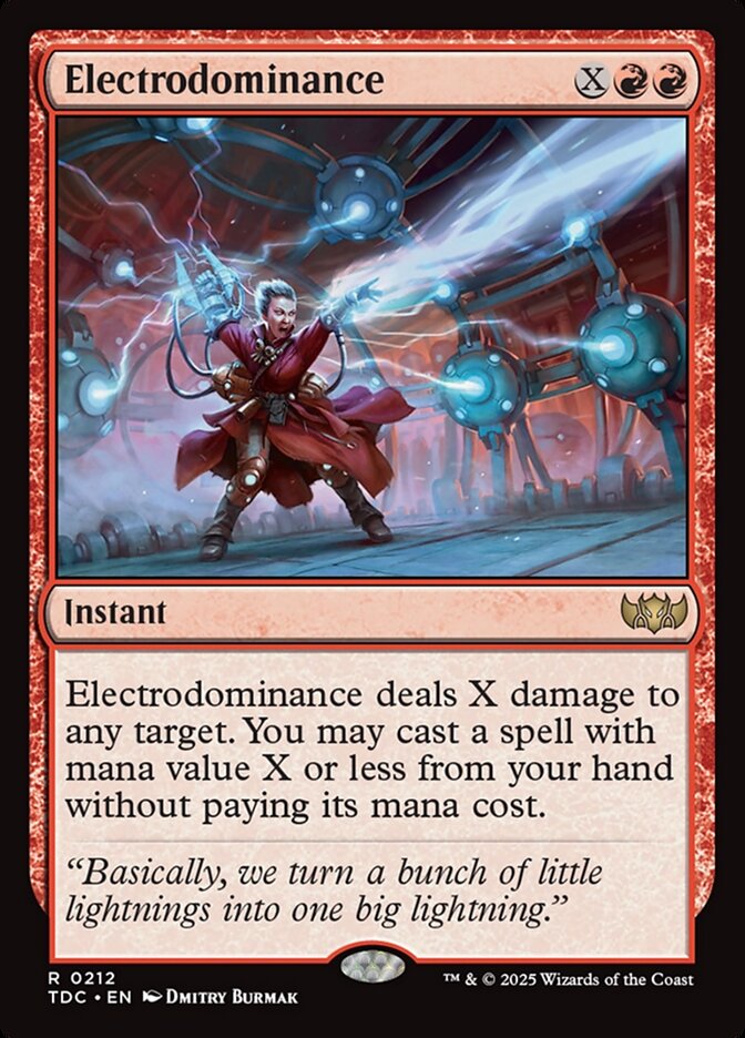 Electrodominance tdc 212