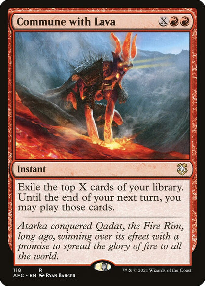 Commune with Lava afc 118