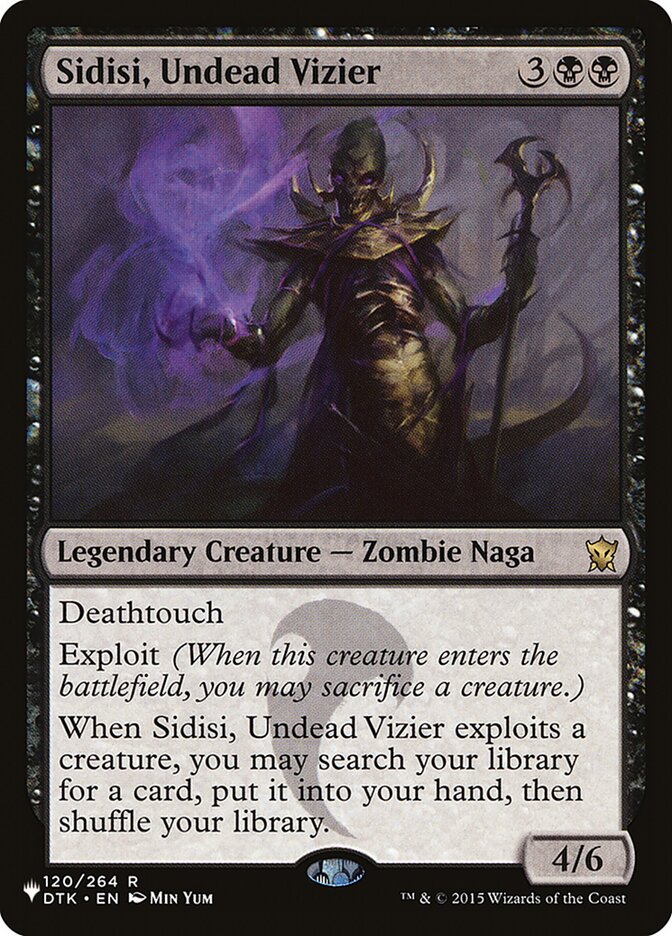Sidisi, Undead Vizier plst DTK-120