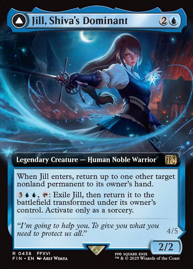 Jill, Shiva's Dominant // Shiva, Warden of Ice fin 438