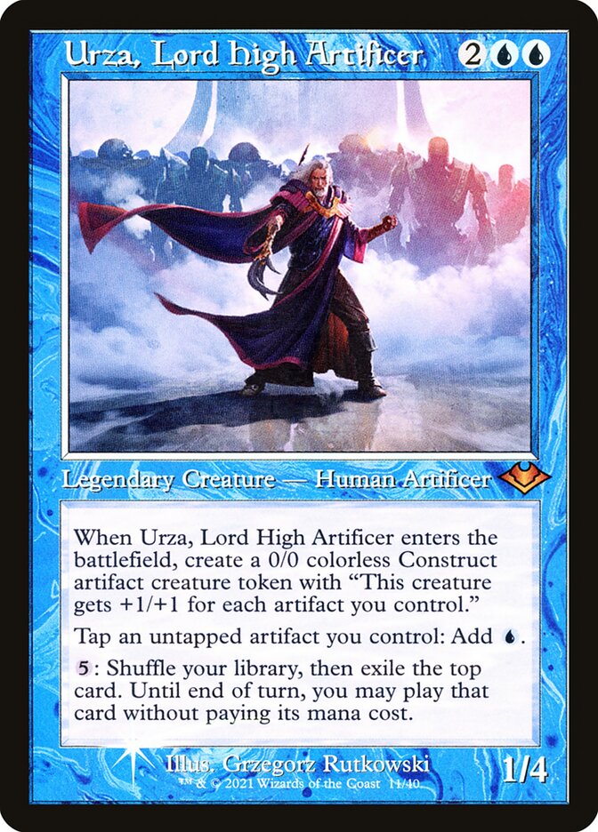 Urza, Lord High Artificer h1r 11