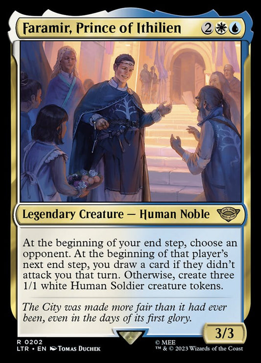 Faramir, Prince of Ithilien ltr 202
