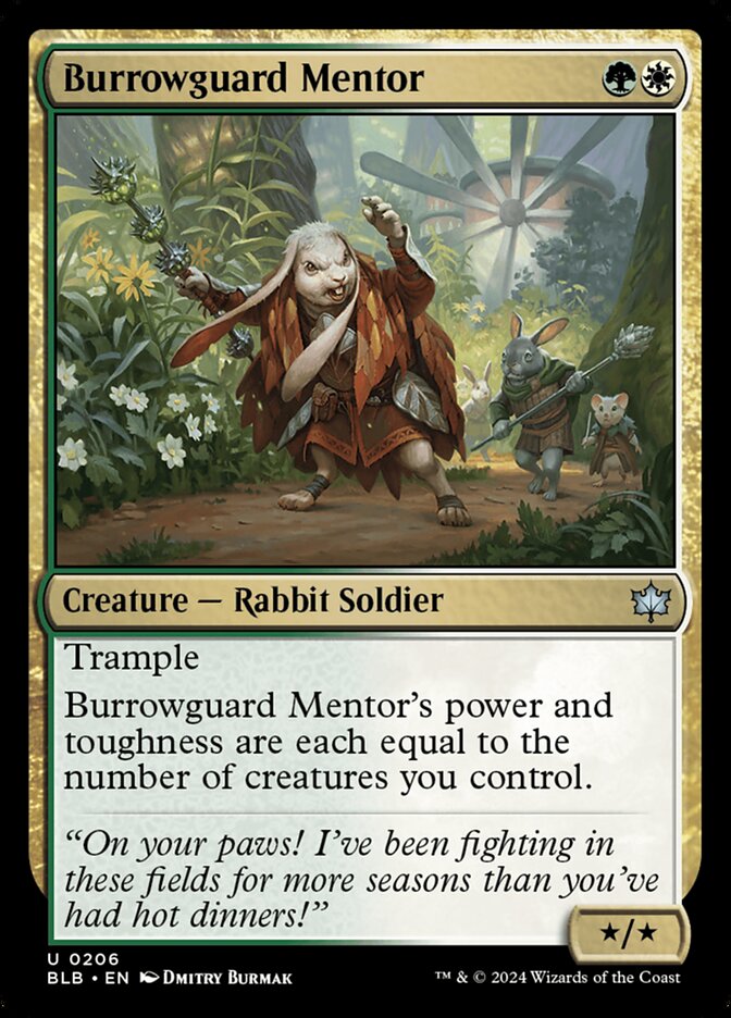 Burrowguard Mentor blb 206