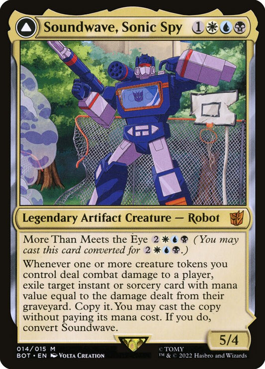 Soundwave, Sonic Spy // Soundwave, Superior Captain bot 14