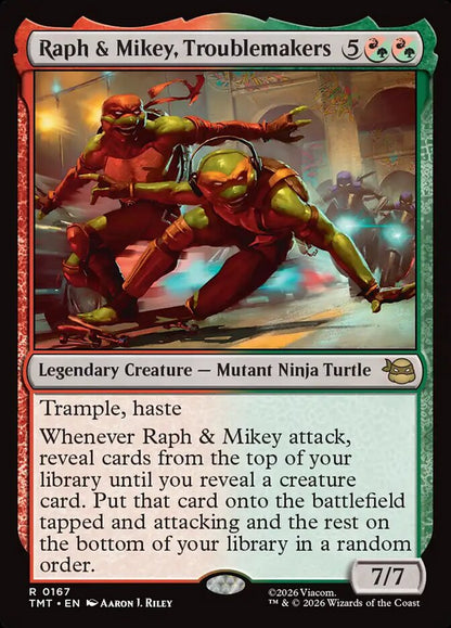 Raph & Mikey, Troublemakers tmt 167