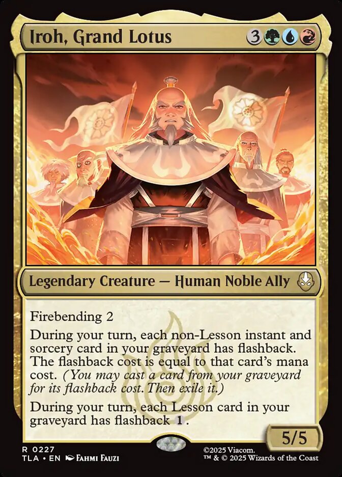 Iroh, Grand Lotus tla 227