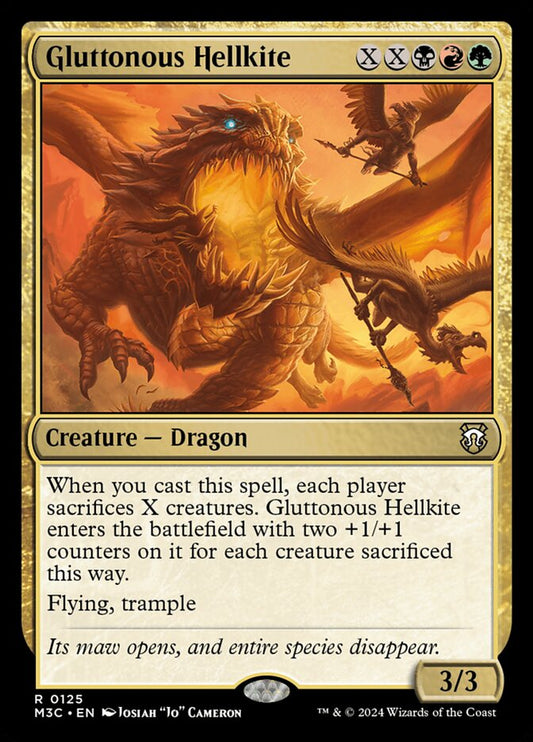 Gluttonous Hellkite m3c 125