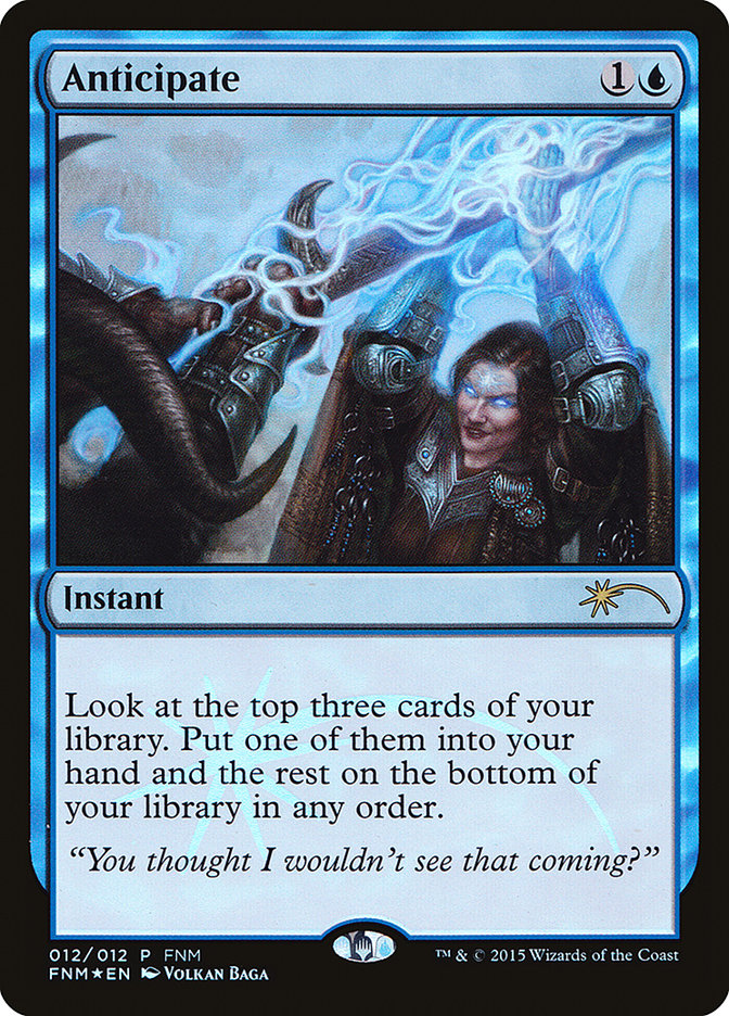 Anticipate - MTG Single Card