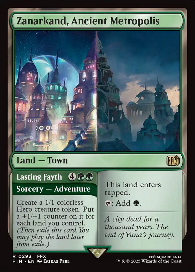 Zanarkand, Ancient Metropolis // Lasting Fayth fin 293