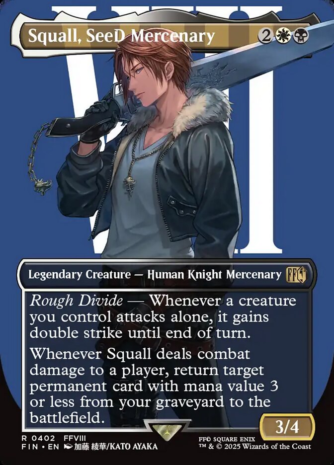 Squall, SeeD Mercenary fin 402