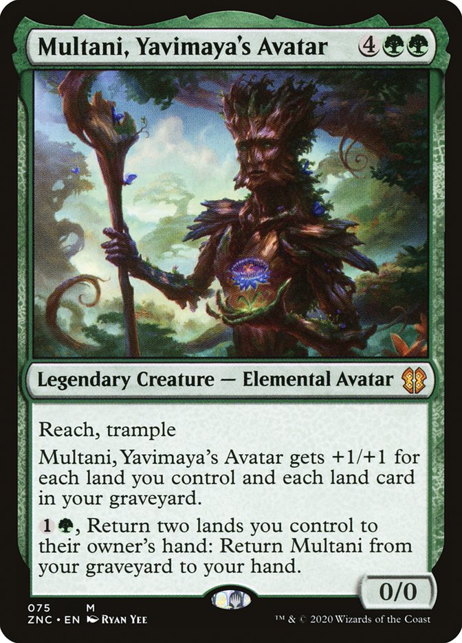 Multani, Yavimaya's Avatar znc 75