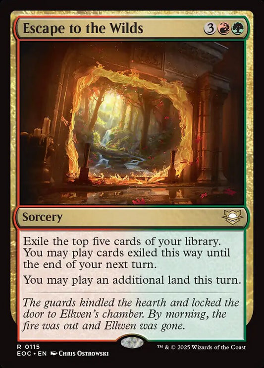 Escape to the Wilds eoc 115
