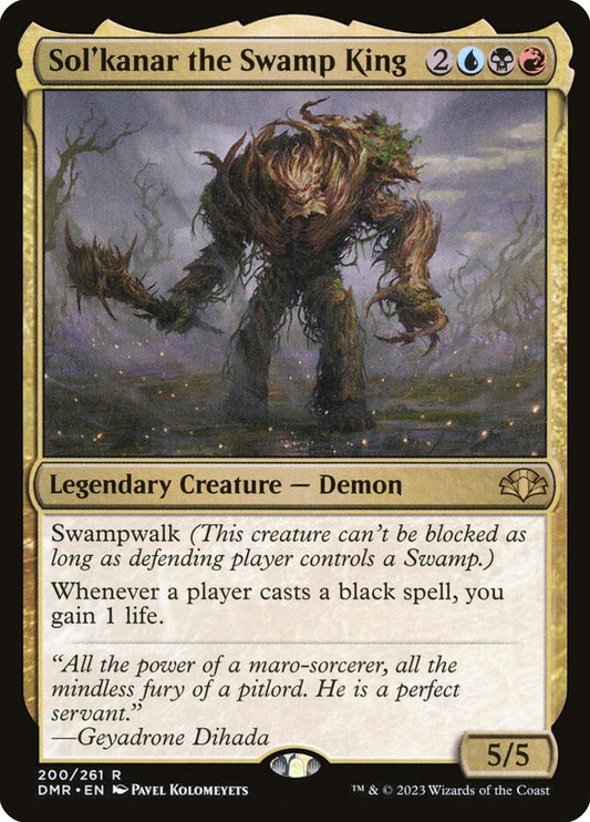 Sol'kanar the Swamp King dmr 200