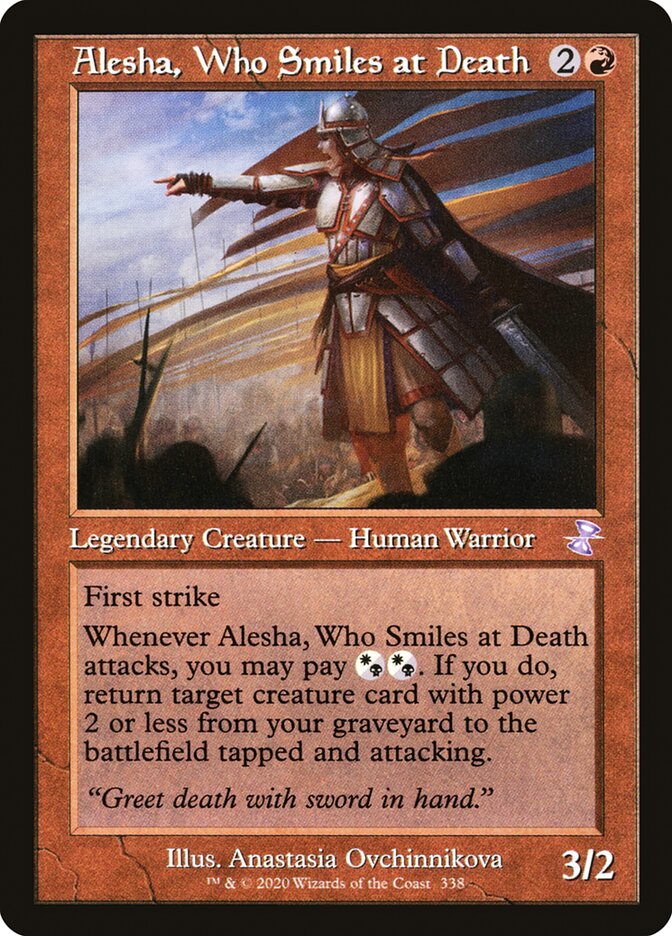 Alesha, Who Smiles at Death tsr 338