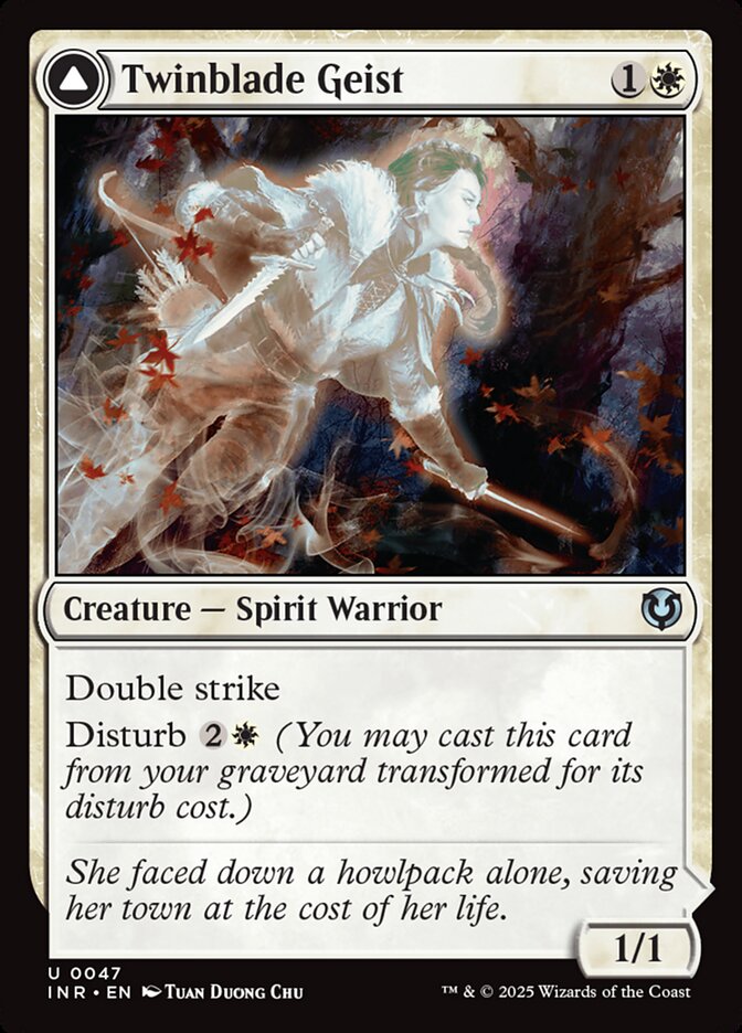 Twinblade Geist // Twinblade Invocation inr 47