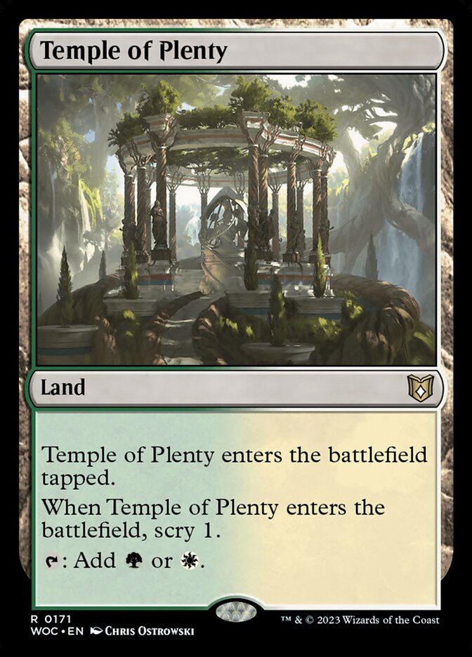 Temple of Plenty woc 171
