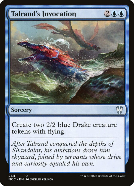 Talrand's Invocation ncc 234