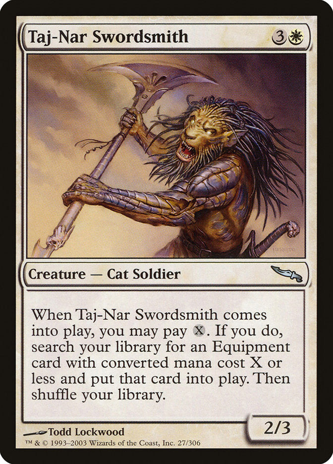 Taj-Nar Swordsmith mrd 27
