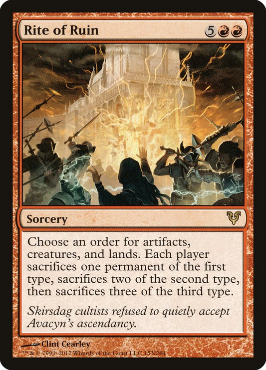 Rite of Ruin avr 153