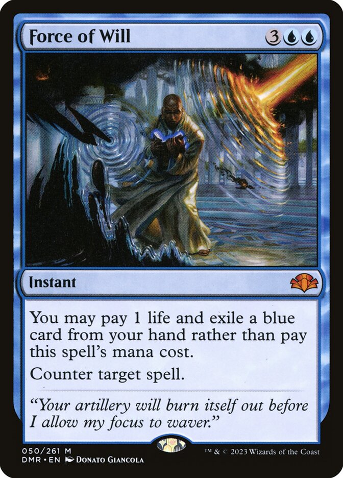 Force of Will dmr 50