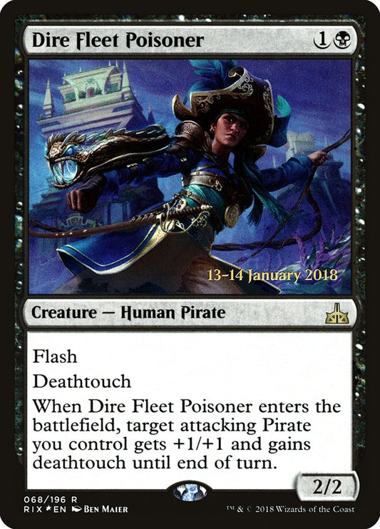Dire Fleet Poisoner prix 68s