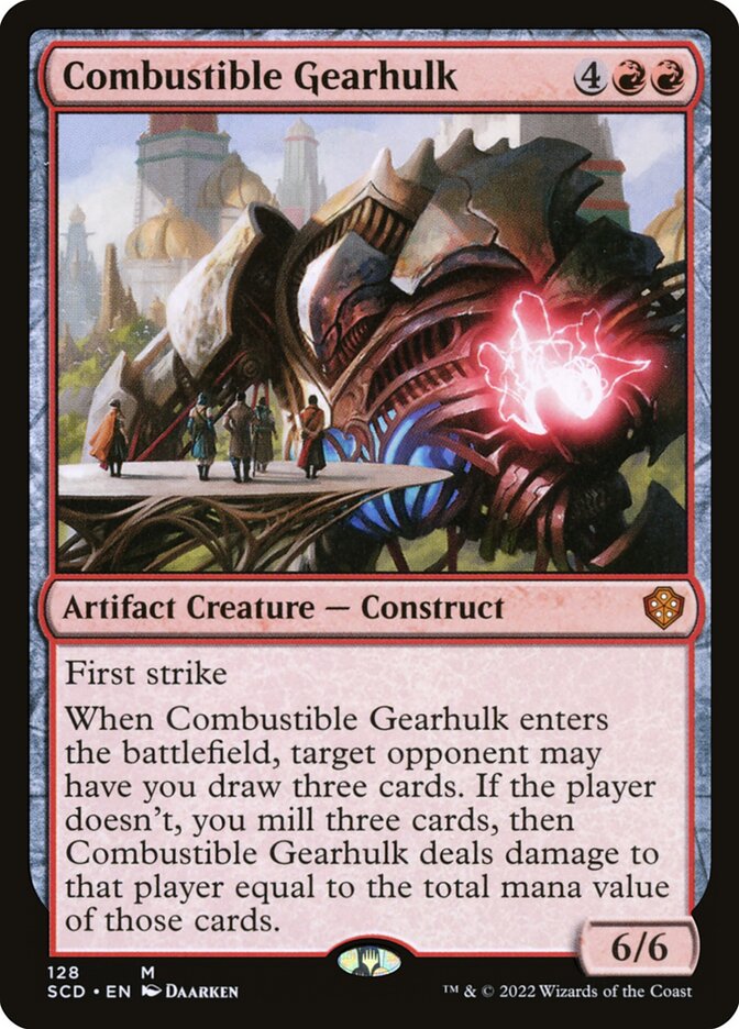 Combustible Gearhulk scd 128